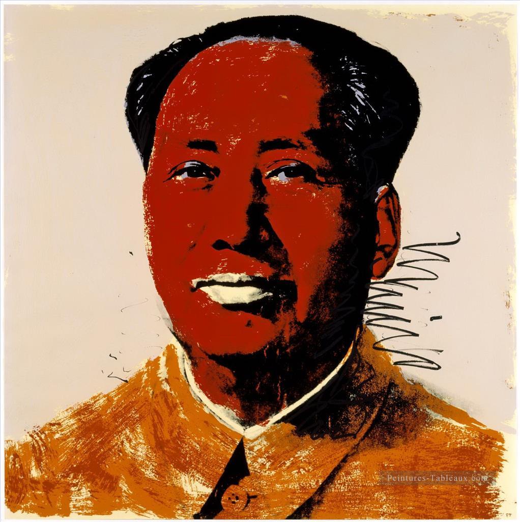 毛沢東 7 アンディ・ウォーホル油絵